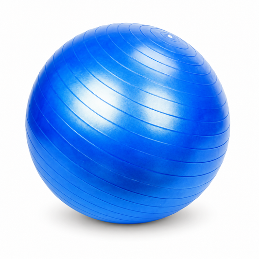 Pelota azul para ejercicio 19556-6 — vista sobre fondo blanco