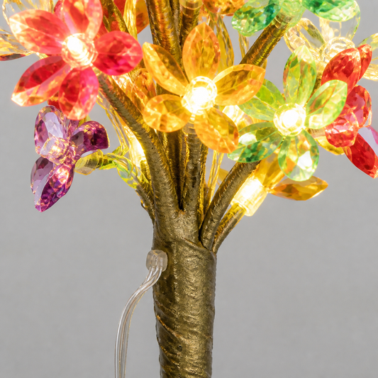 Detalle de Árbol luminoso floral de 1.8 m — 20376-22