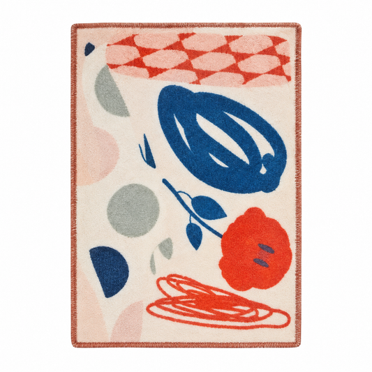 Alfombra de baño 40 × 60 cm, diseño surtido 21009-11 — vista sobre fondo blanco