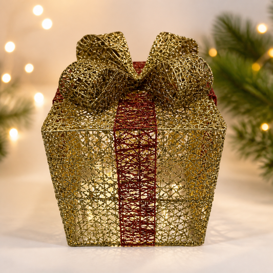 Caja de regalo navideña luminosa — 22002-18 — vista 1