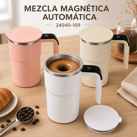 Taza mezcladora magnética 24040-109 en funcionamiento