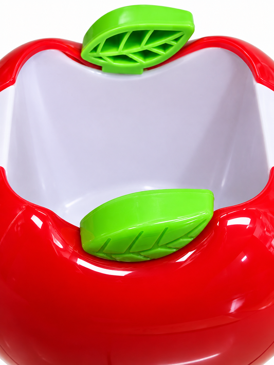 Portalápices rojo con forma de manzana — 25188-12 — detalle