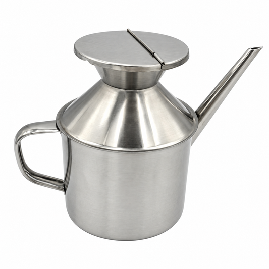 Aceitera metálica de 800 ml 27138-72 — vista sobre fondo blanco