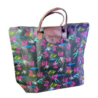 Bolsa de compras plegable con doble asa 43 × 35 × 12 cm — imagen 2