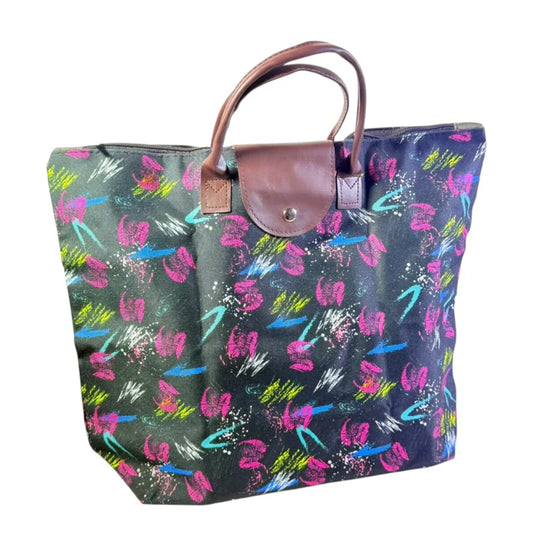 Bolsa de compras plegable con doble asa 43 × 35 × 12 cm — imagen 2