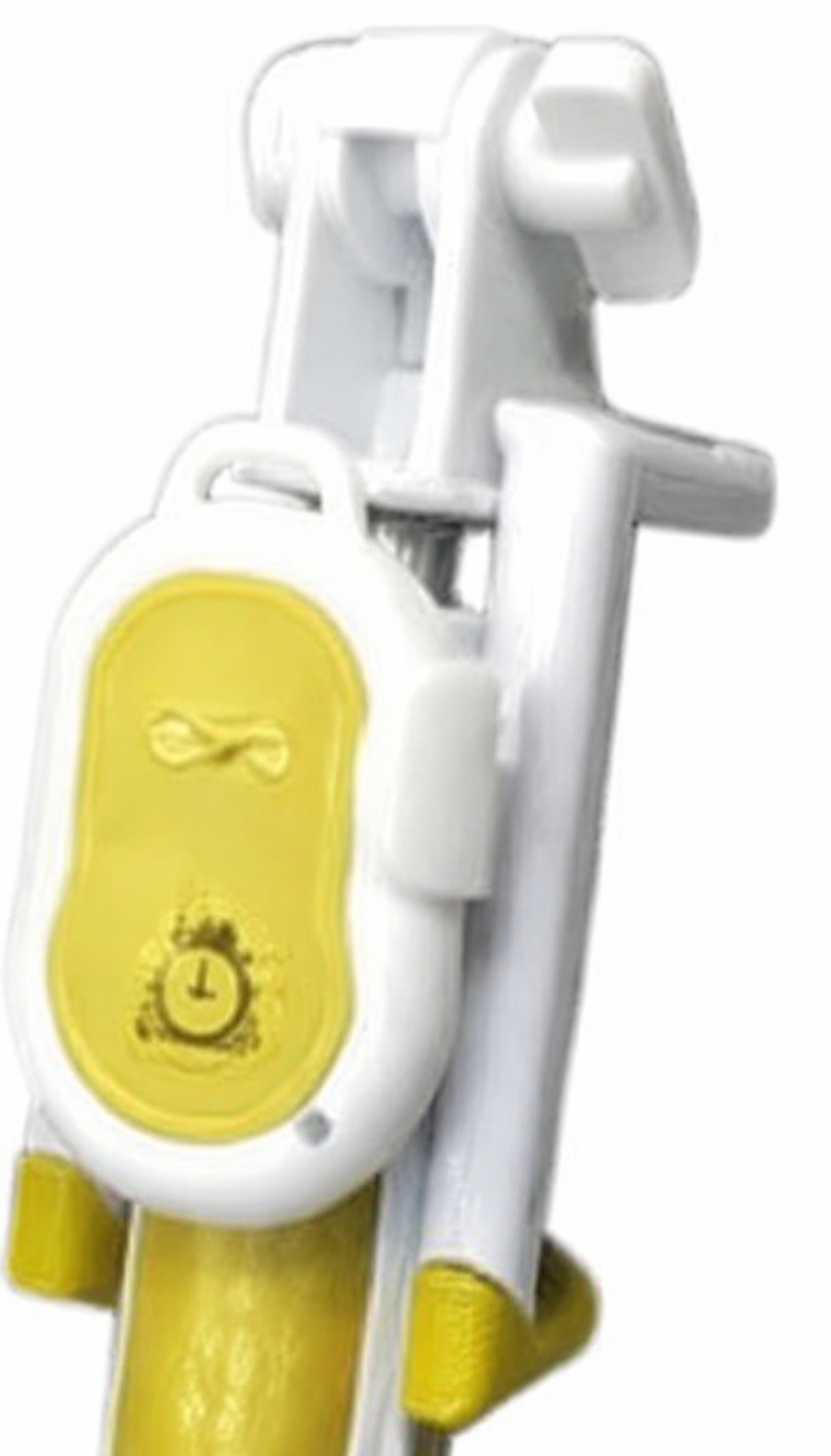 Mini selfie stick amarillo para celular 17653-50 — detalle del producto