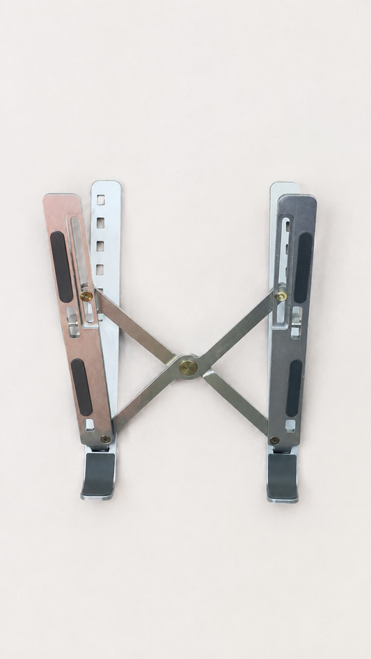 Soporte plegable metálico para laptop 17653-97 — vista principal