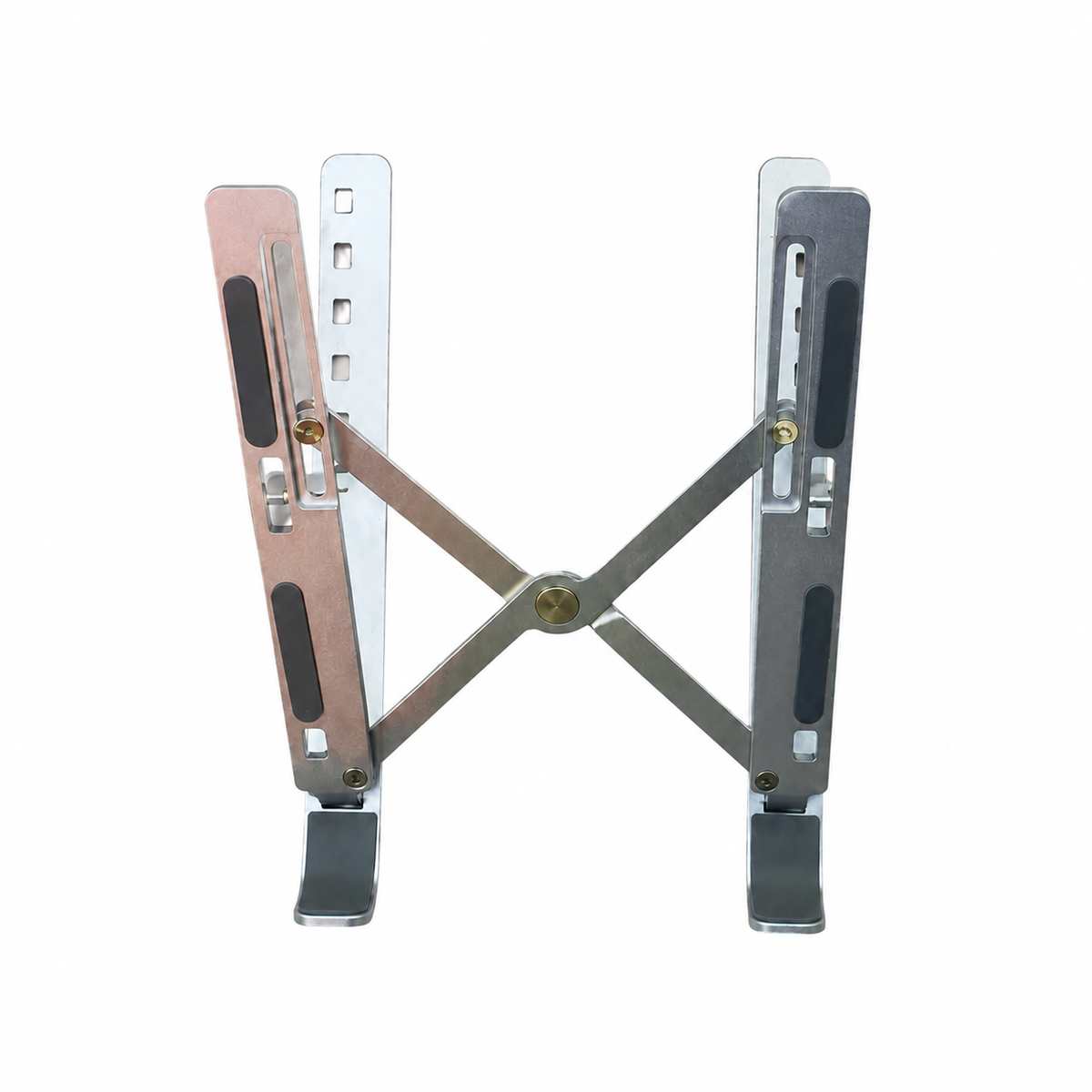 Soporte plegable metálico para laptop 17653-97 — vista sobre fondo blanco