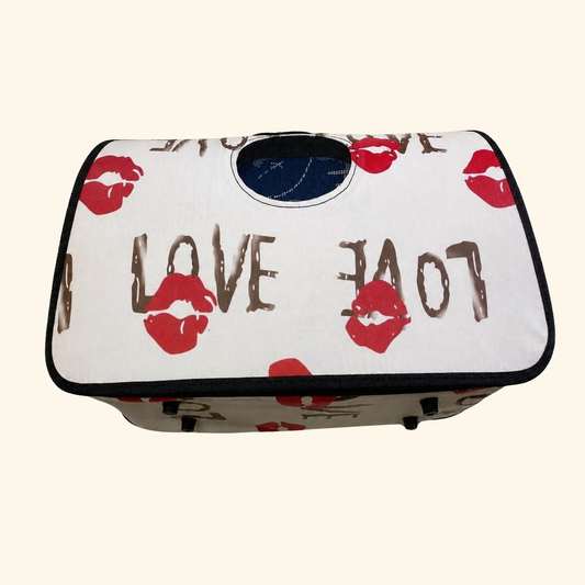 Bolsa para mascota con estampado LOVE 19025-137 — vista completa