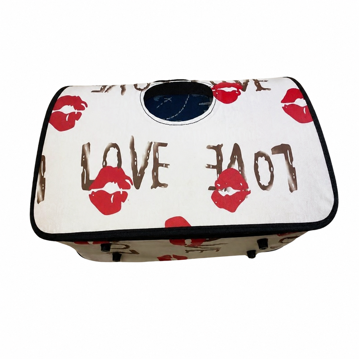 Bolsa para mascota con estampado LOVE 19025-137 — fondo blanco