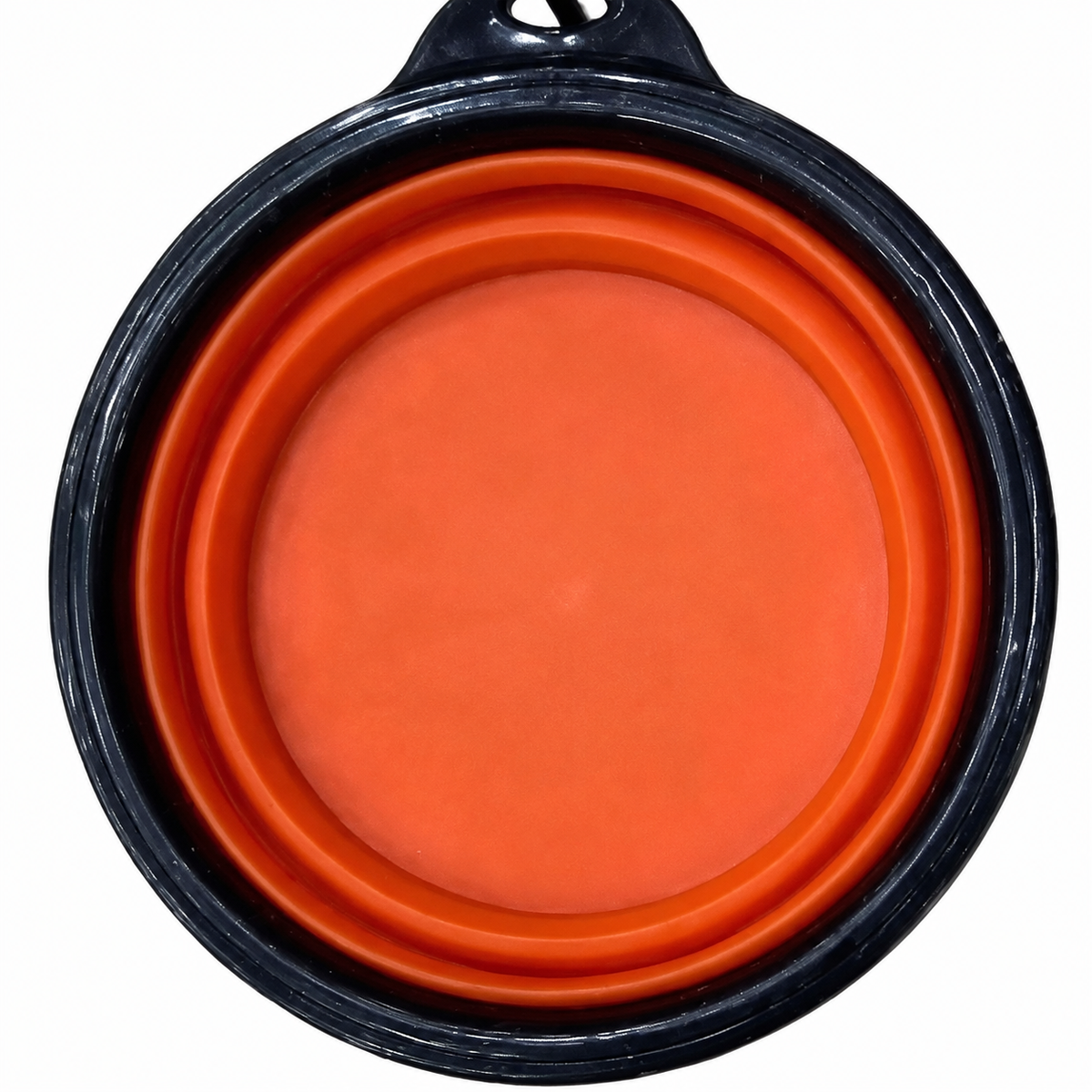 Plato plegable naranja para mascotas 19025-140 — detalle