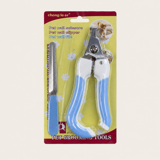 Cortauñas de mango curvo para mascotas con lima 19025-148 — vista completa