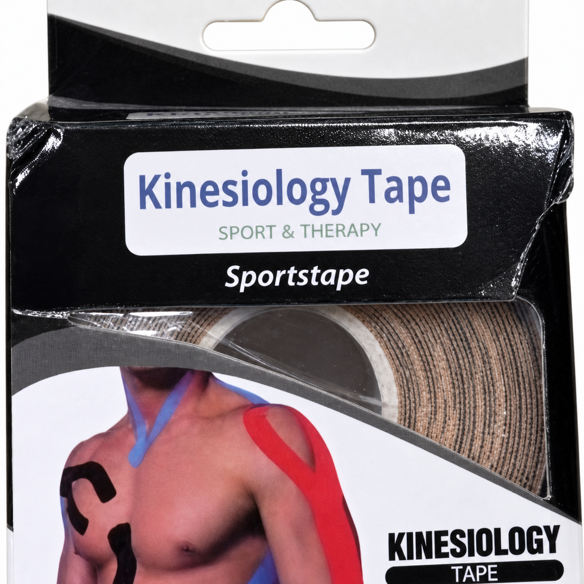 Cinta deportiva kinesiológica 5 cm × 5 m 19035-19 — detalle del producto