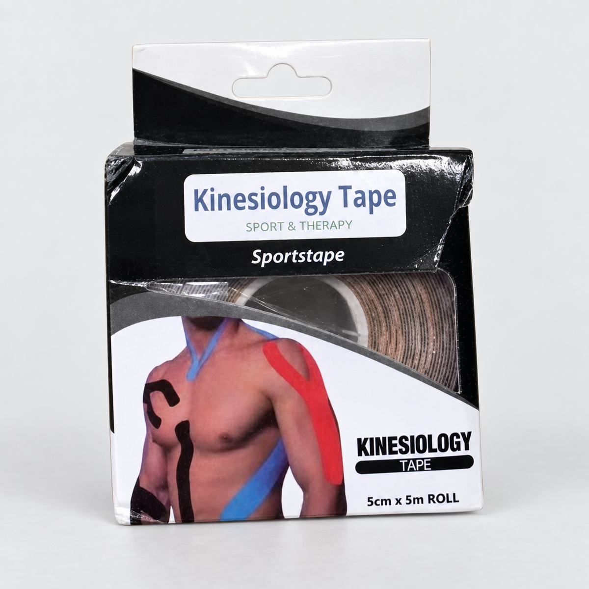 Cinta deportiva kinesiológica 5 cm × 5 m 19035-19 — vista principal