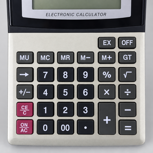 Calculadora de escritorio de 12 dígitos CN-1200V — 19038-6 — detalle