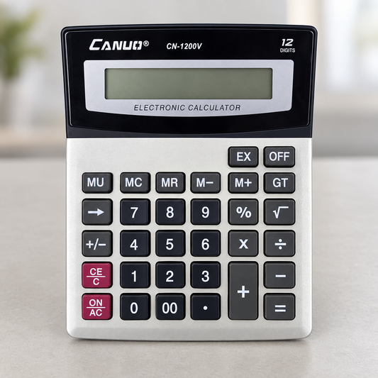 Calculadora de escritorio de 12 dígitos CN-1200V — 19038-6 — vista principal