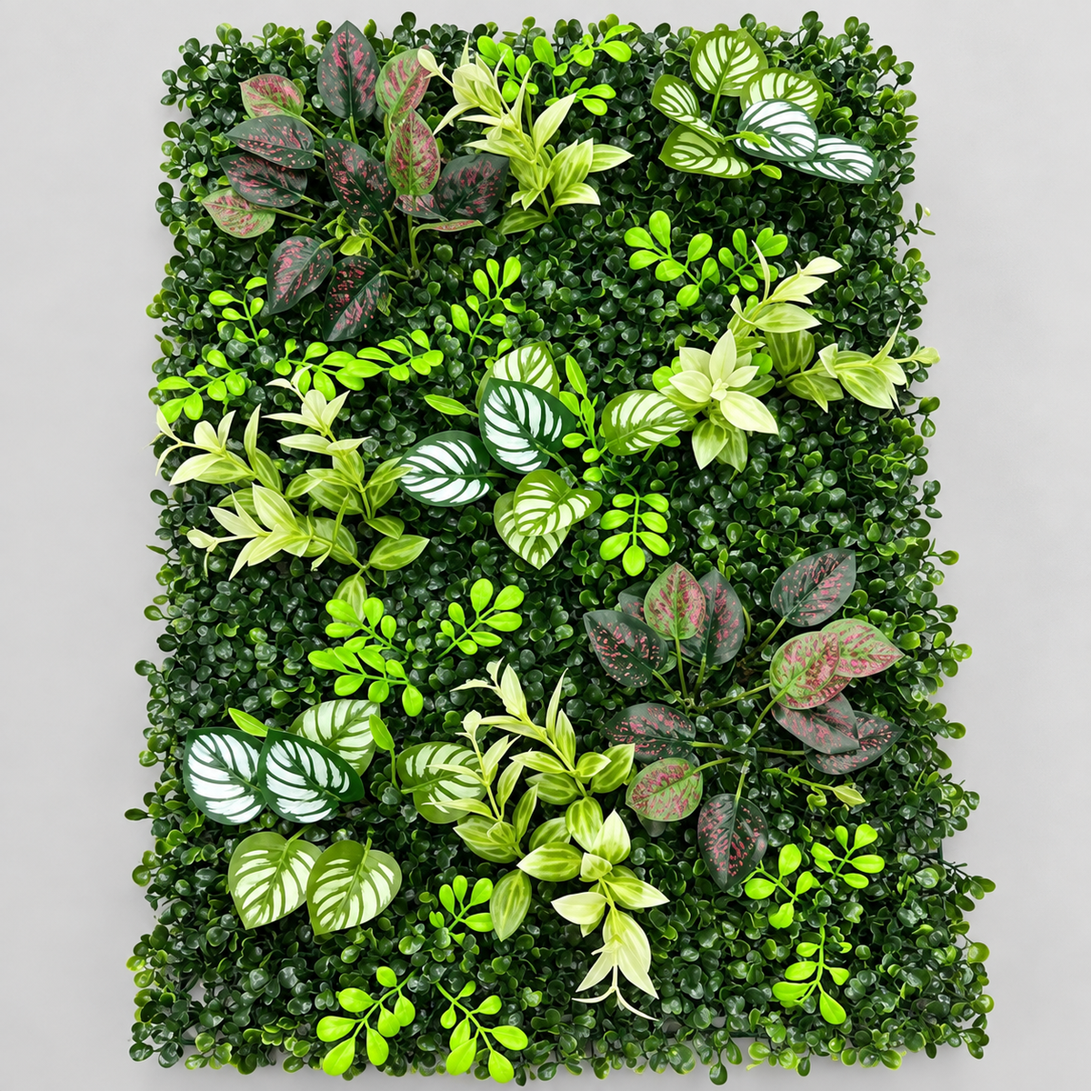 Panel decorativo de follaje artificial 40 × 60 cm 19079-65 — detalle del producto