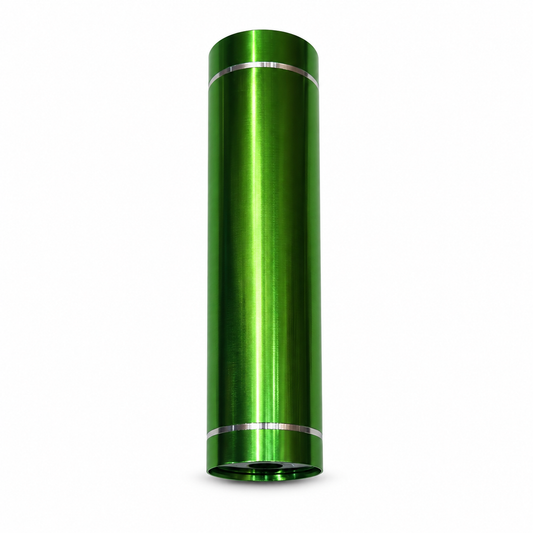 Mini linterna cilíndrica verde — 19085-167 — fondo blanco