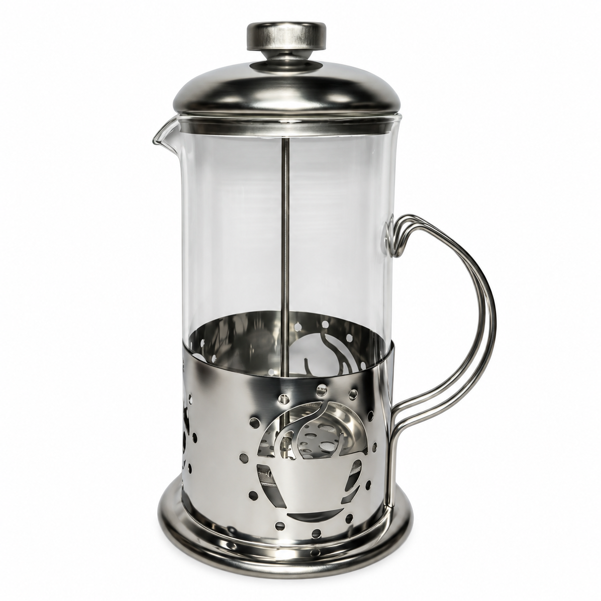 Cafetera de émbolo de 600 ml 19254-99 — vista sobre fondo blanco