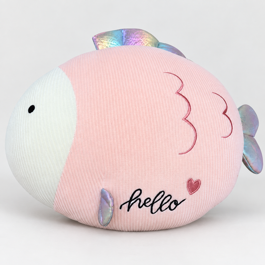 Peluche de pez rosado Hello 19291-21 — vista principal