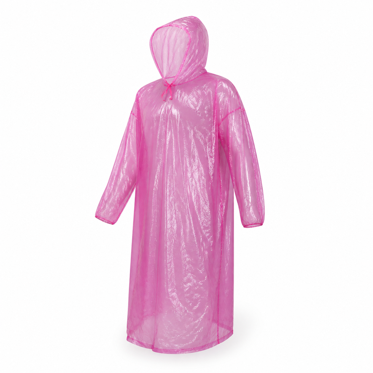 Poncho impermeable reutilizable para adulto — 19456-113 sobre fondo blanco