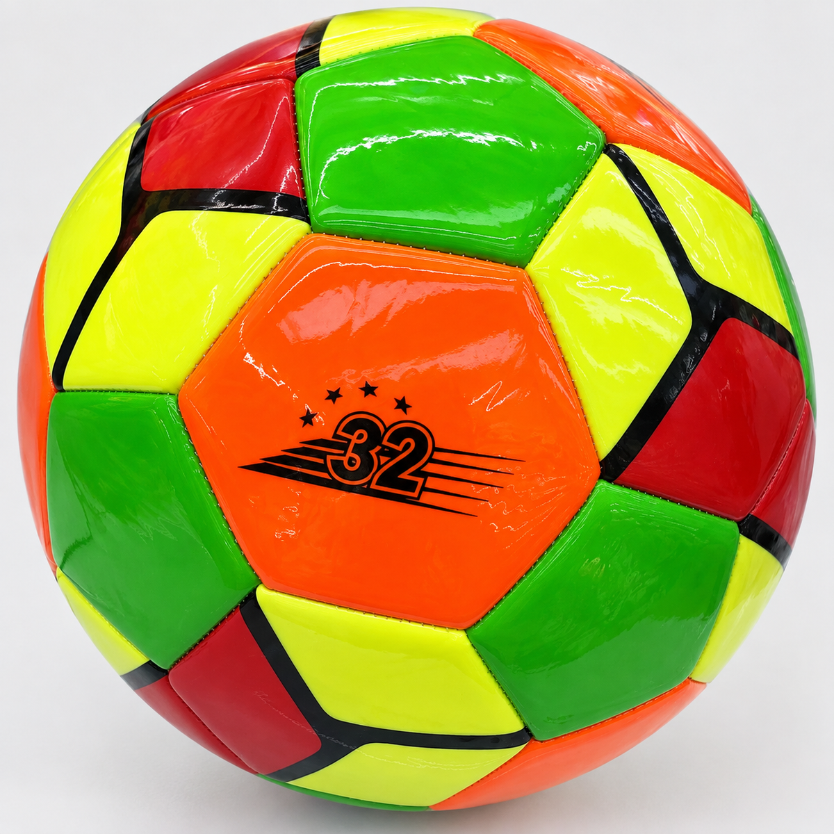 Balón de fútbol multicolor, talla 5 20027-20 — detalle del producto
