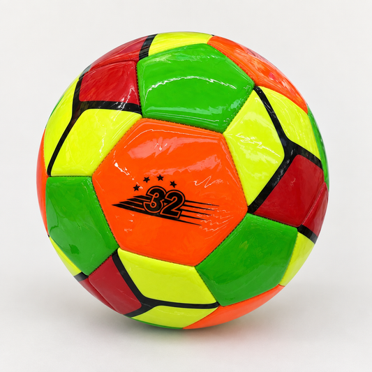 Balón de fútbol multicolor, talla 5 20027-20 — vista principal