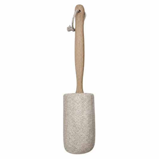 Cepillo de limpieza para baño con mango largo 20281-12 — vista sobre fondo blanco