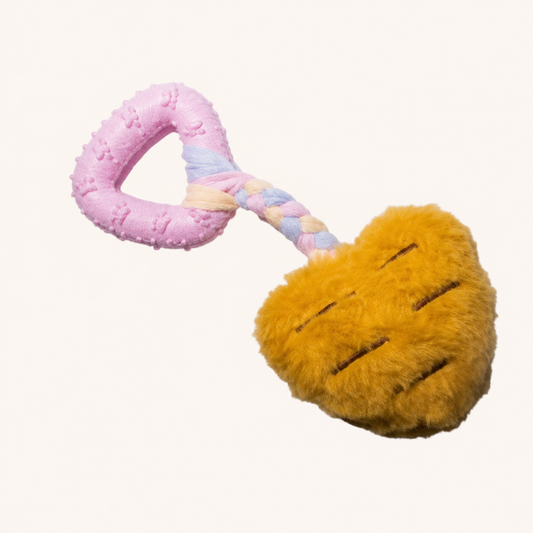 Juguete de cuerda con pieza de peluche para perro 20300-78 — vista completa