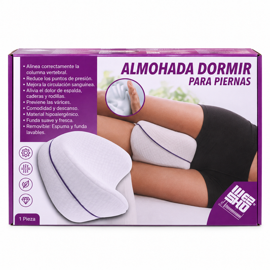 Almohada ergonómica para dormir 20328-3 — vista sobre fondo blanco