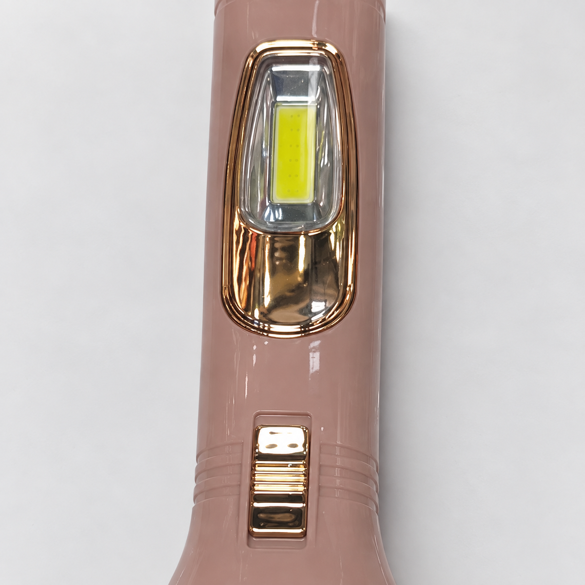 Linterna solar con acabado rosa y dorado — 20330-2 — detalle