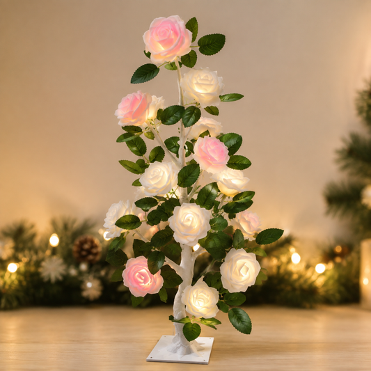 Árbol luminoso de rosas de 1.2 m — 20376-19 — vista 1