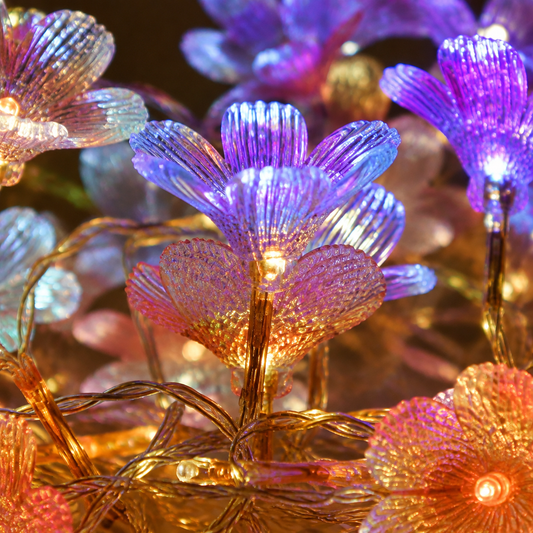 Detalle de Árbol luminoso floral de 1.2 m — 20376-20