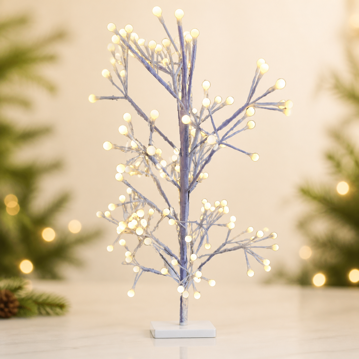 Árbol luminoso decorativo de ramas — 20376-5 — vista 1