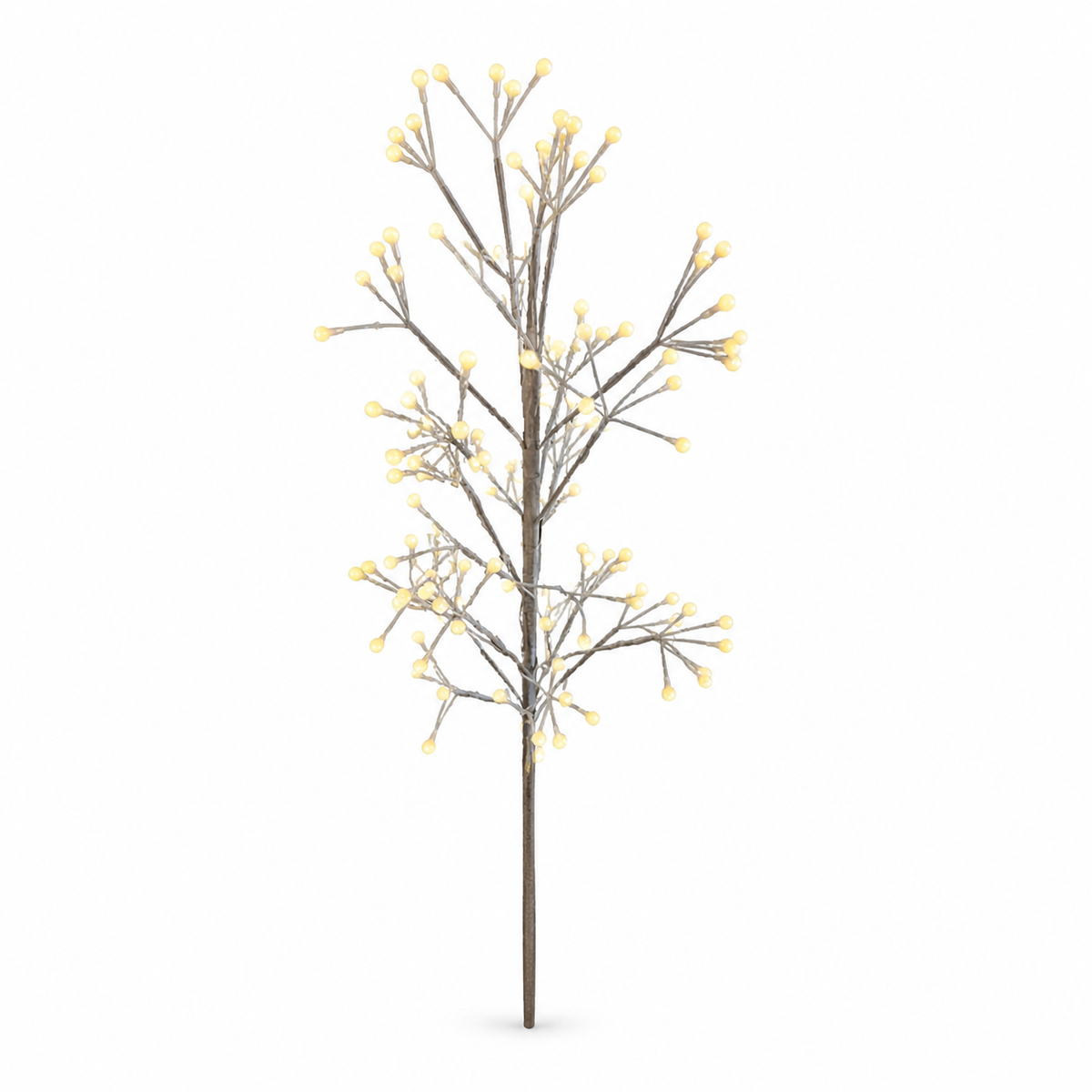 Árbol luminoso decorativo de ramas — 20376-5 sobre fondo blanco