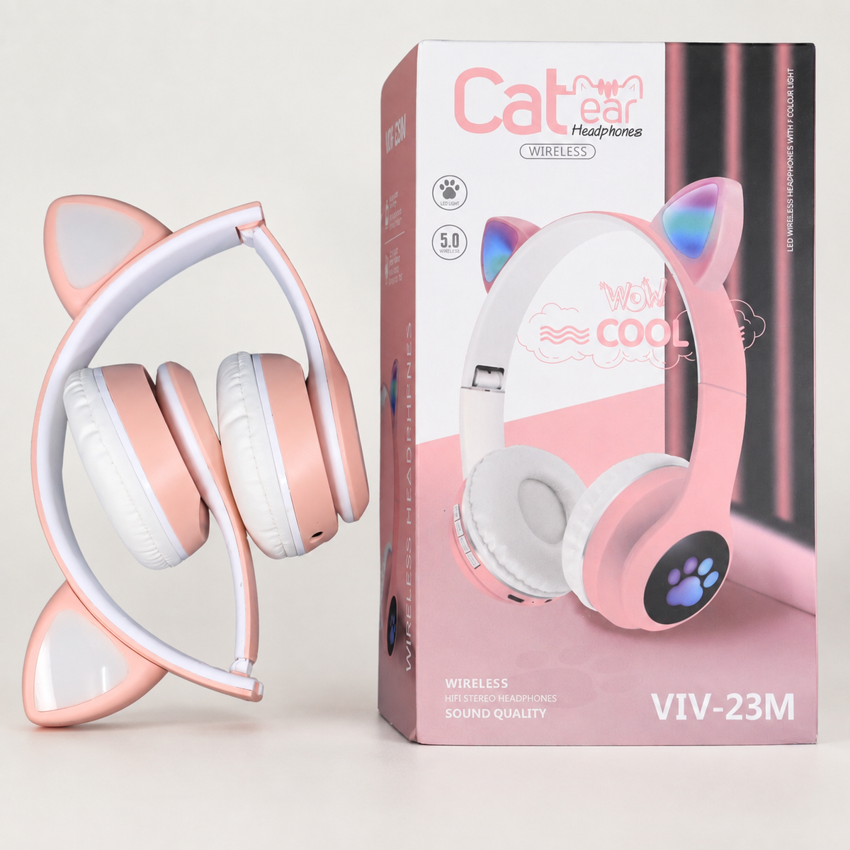 Audífonos inalámbricos con orejas de gato VIV-23M 20430-13 — vista principal