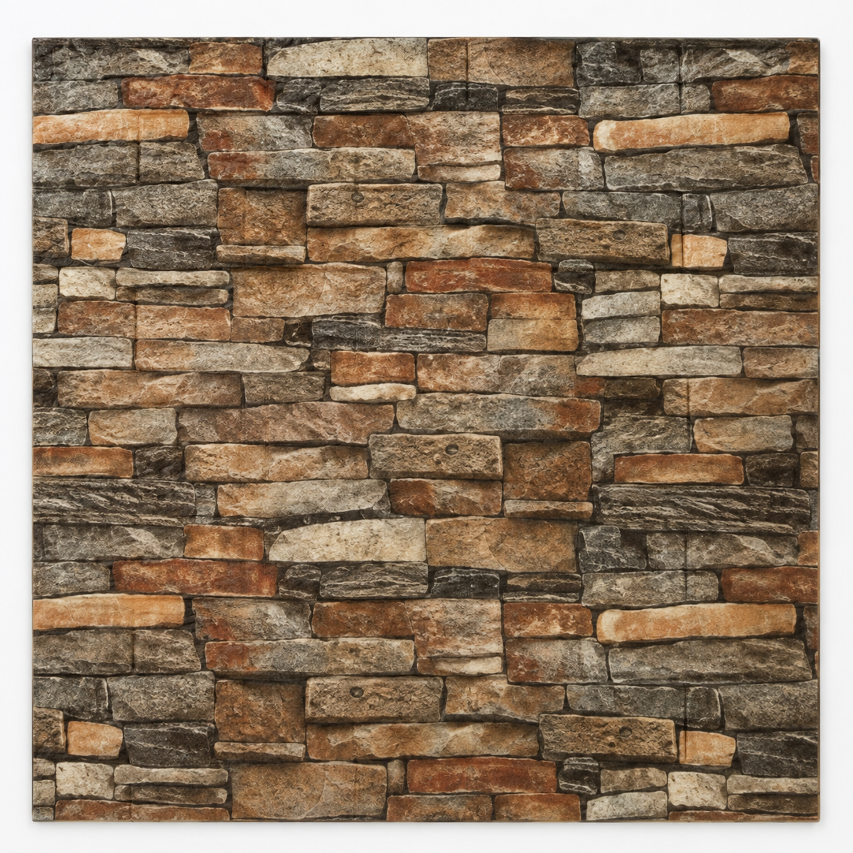 Panel adhesivo decorativo para pared, diseño piedra cálida 20855-19 — detalle del producto