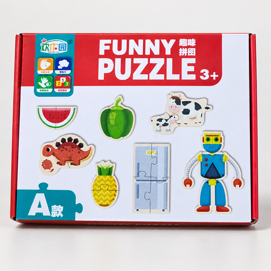 Funny Puzzle, diseño A, 3+ 20915-43 — vista principal