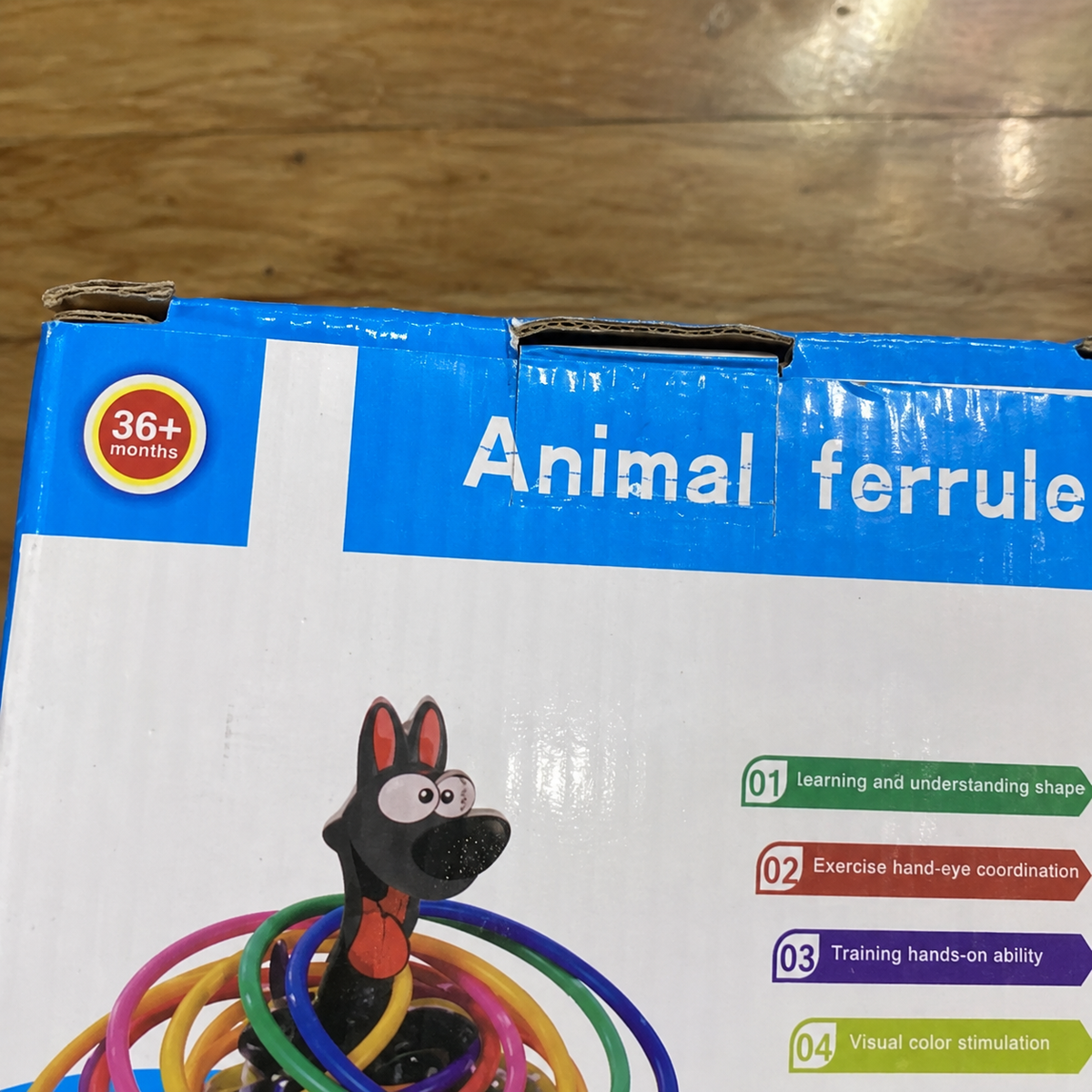Juego de aros con figura de animal 20915-8 — detalle del producto