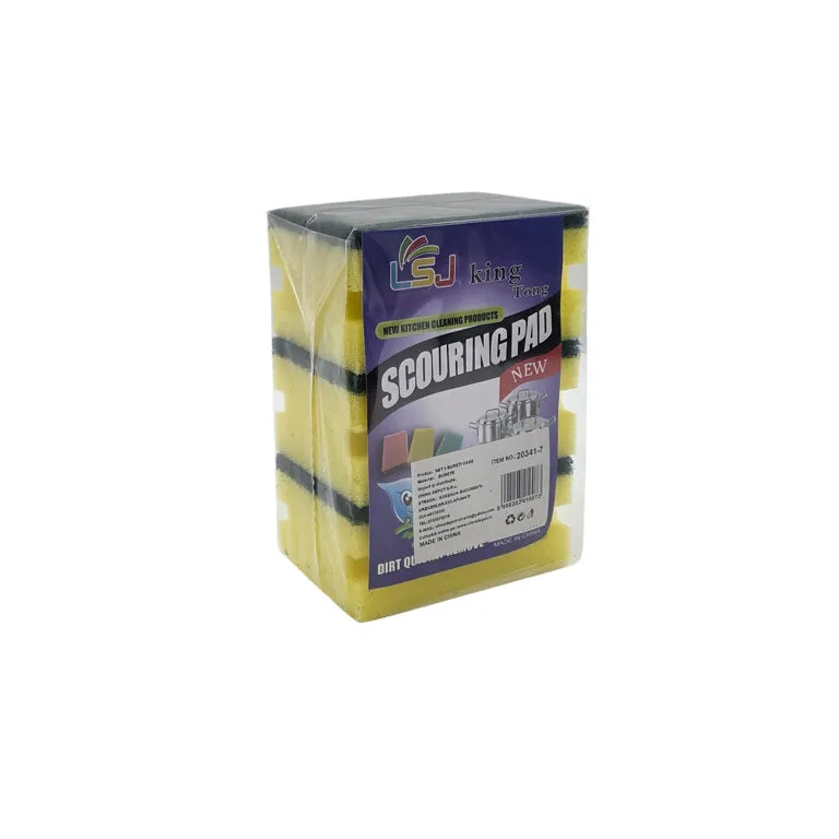 Set de 3 esponjas de doble capa para vajilla — imagen 2