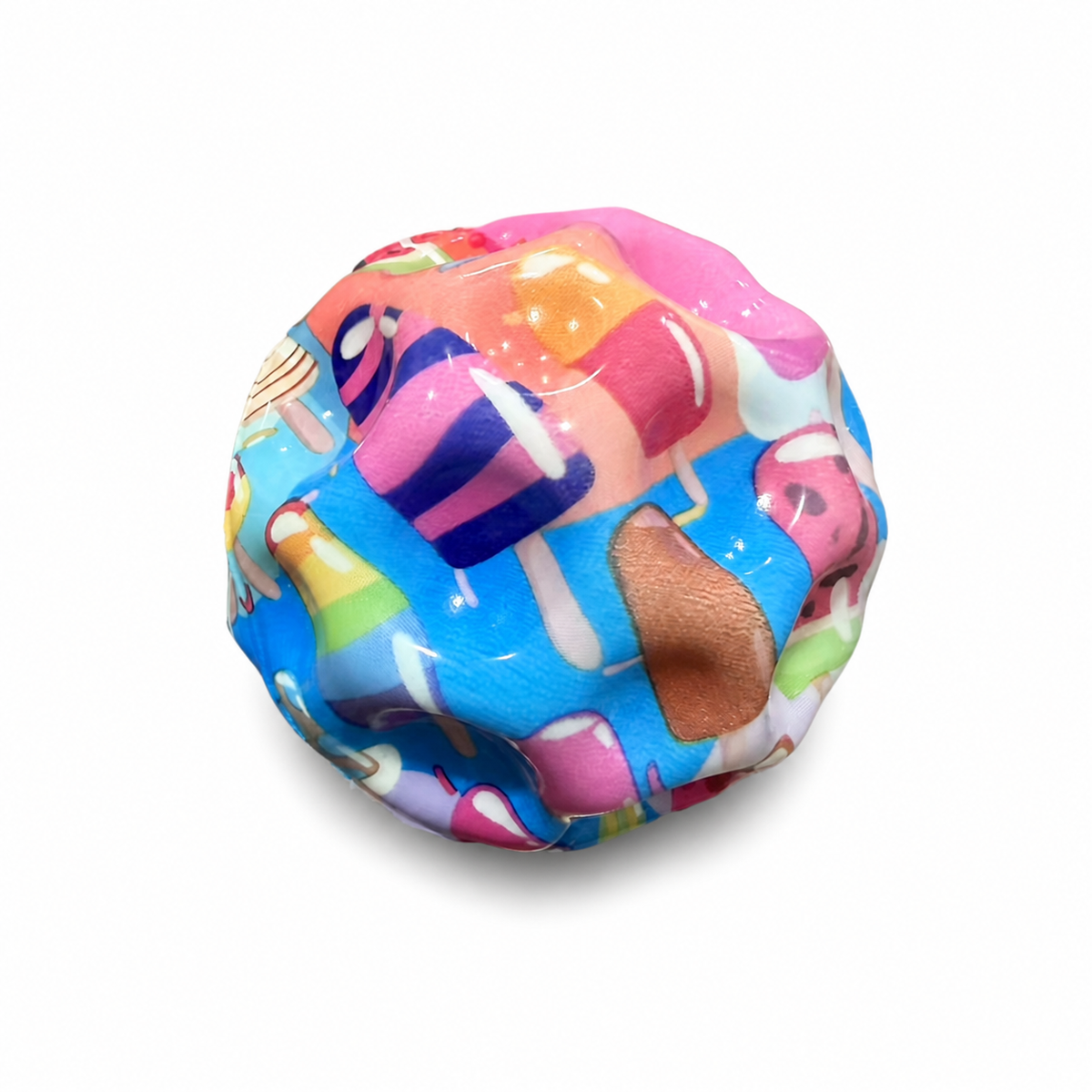 Pelota elástica sensorial — 23178 sobre fondo blanco