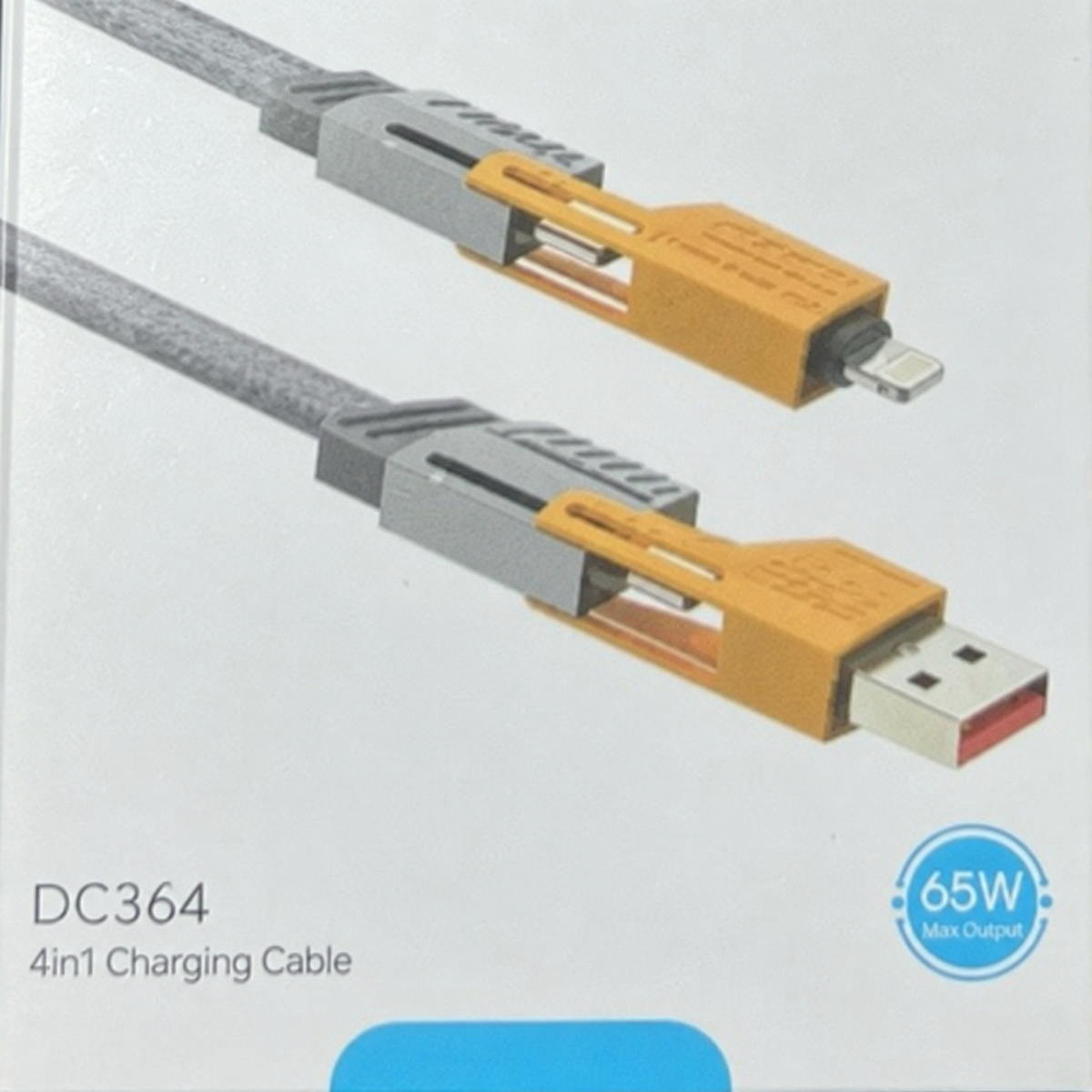 Cable de carga EZRA DC364 4 en 1 23198-32 — detalle del producto