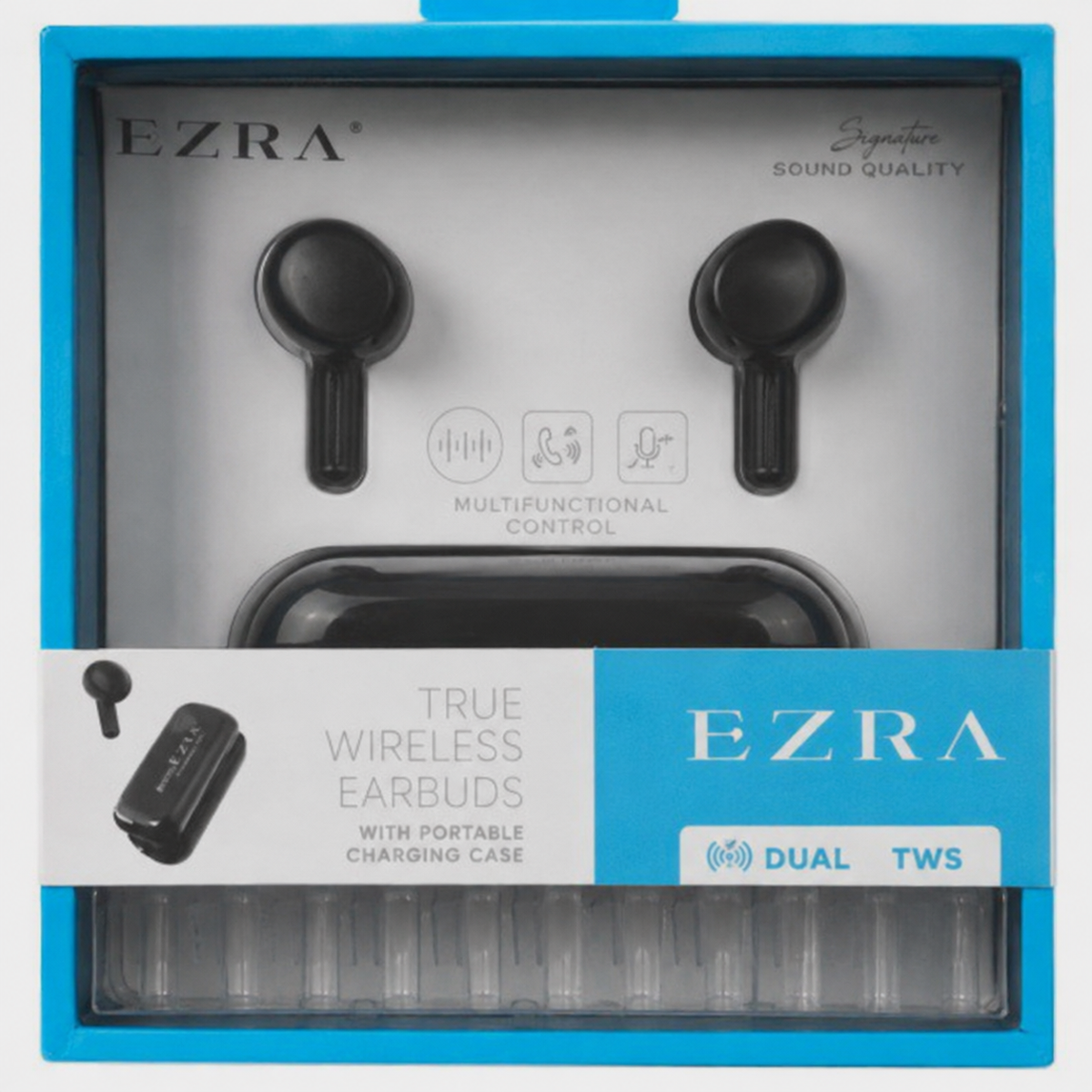 Audífonos inalámbricos EZRA con estuche 23198-33 — detalle del producto