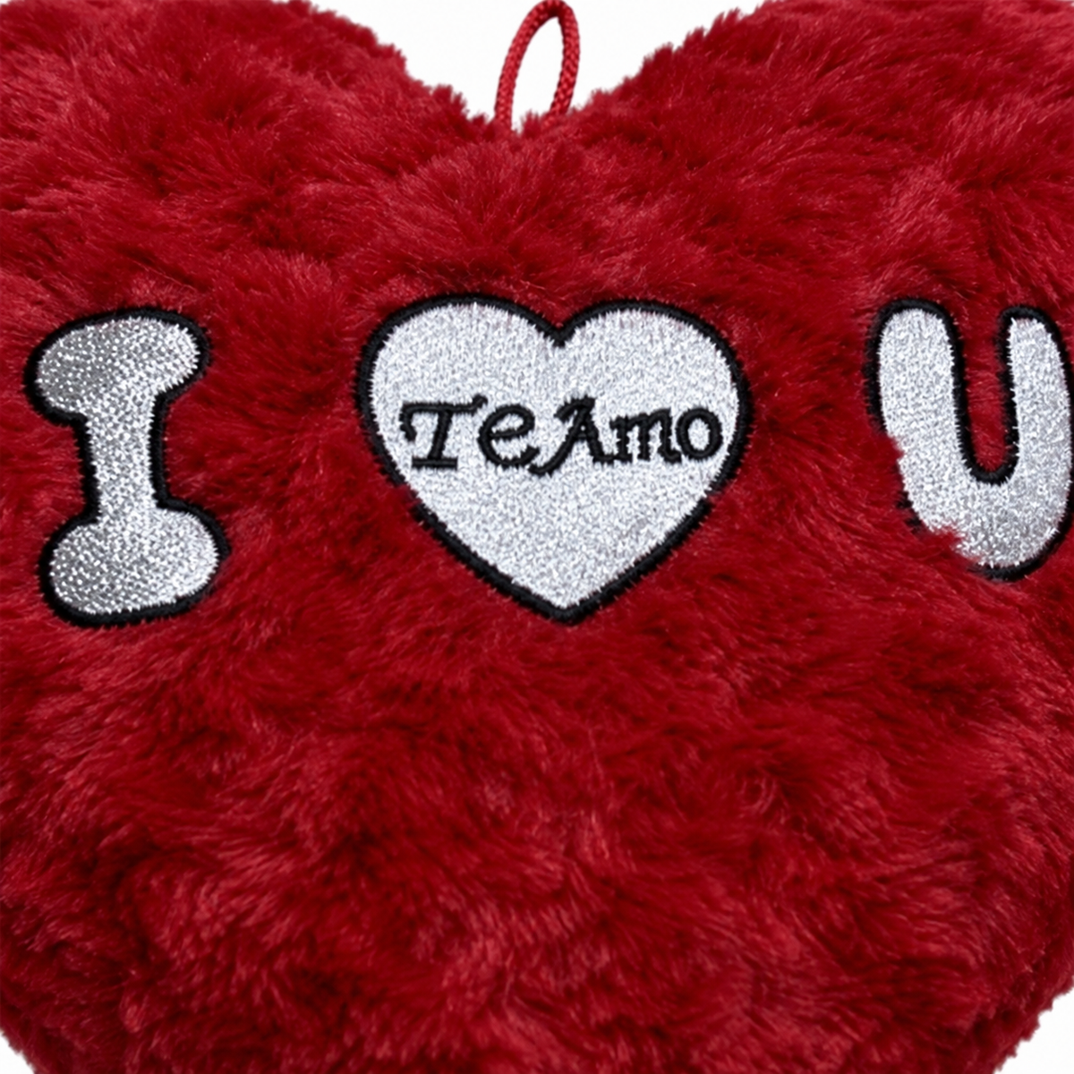 Corazón de peluche rojo Te Amo 23205-2 — detalle del producto