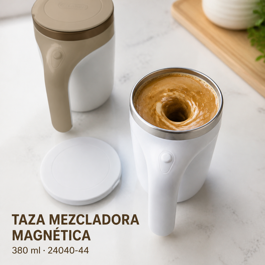 Taza mezcladora magnética 24040-44 en funcionamiento
