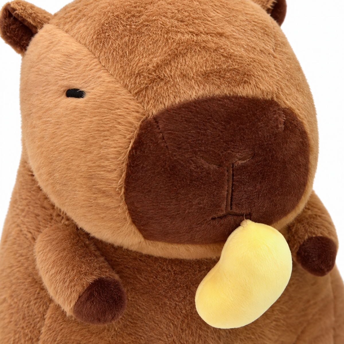 Peluche de capibara con bolso de durián 24228-20 — detalle del producto