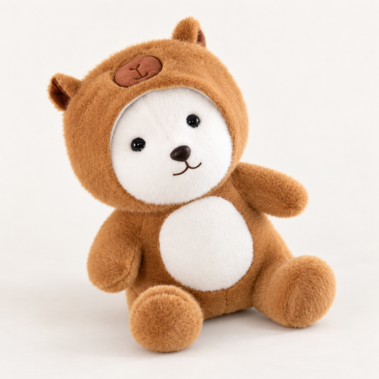 Osito de peluche con disfraz de capibara 24228-6 — vista principal