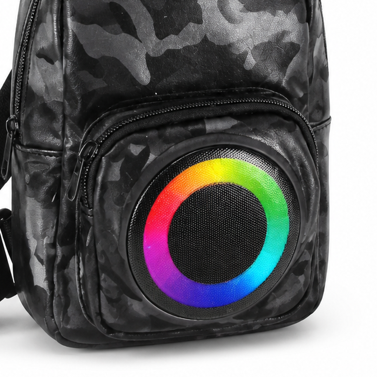 Detalle de Bolso bandolera con bocina Bluetooth RGB 8 W — 25183-2