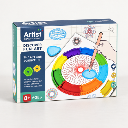 Juego de dibujo con engranajes Artist 3334-1 — vista principal