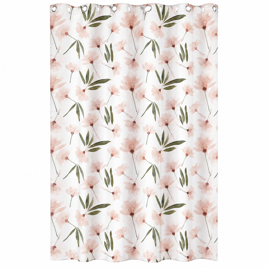 Cortina de baño estampada, diseño surtido 44776-64 — vista sobre fondo blanco